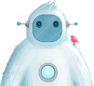 Robot Yeti's Head